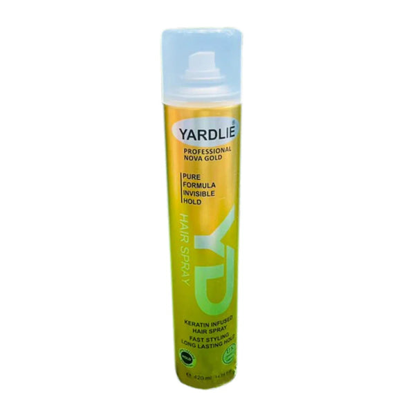 Yardlie Pure Formula Invisible Nova Gold Hold Spray 420 ML