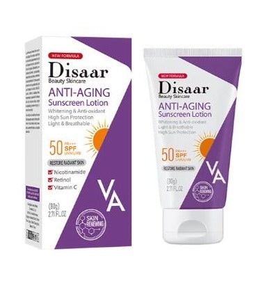 Disaar Anti-Aging Sunscreen Lotion Protection 80 GM
