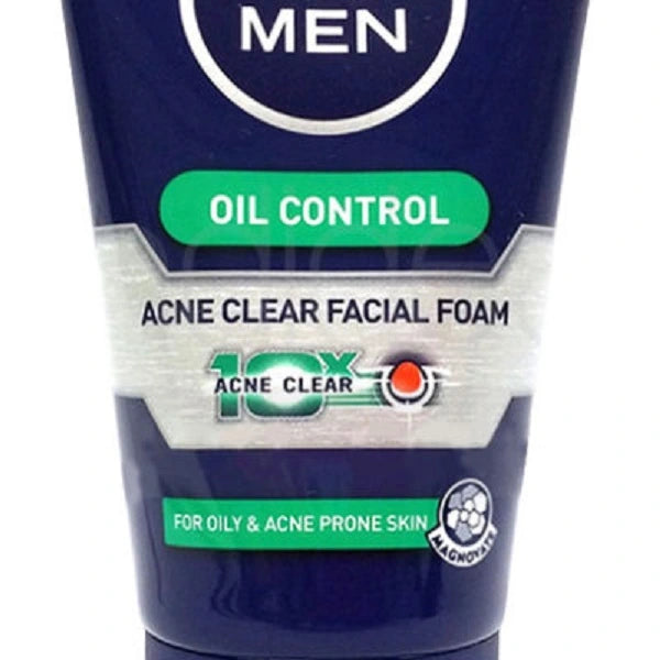 Nivea Men Oil Control Acne Clear Facial Foam 100ML