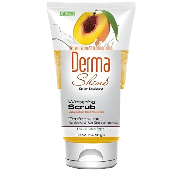 DERMA SHINE WHITENING APRICOT SCRUB 200GM buy online in Pakistan on Manmohni