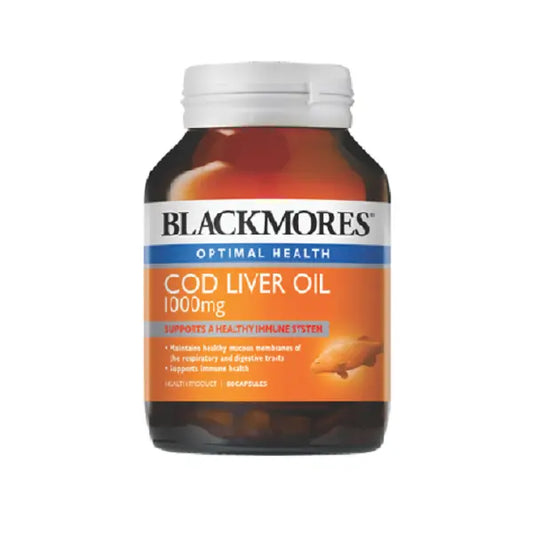 Blackmores COD Liver Oil 1000 mg 80 Capsules