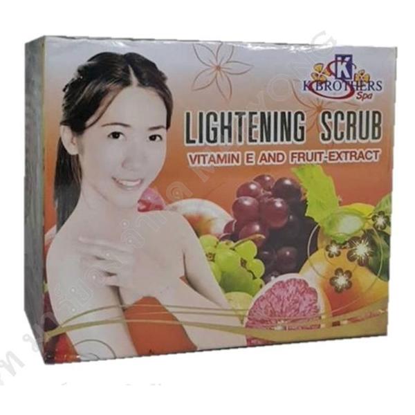 K Brothers Lightening Scrub With Fruits Extract