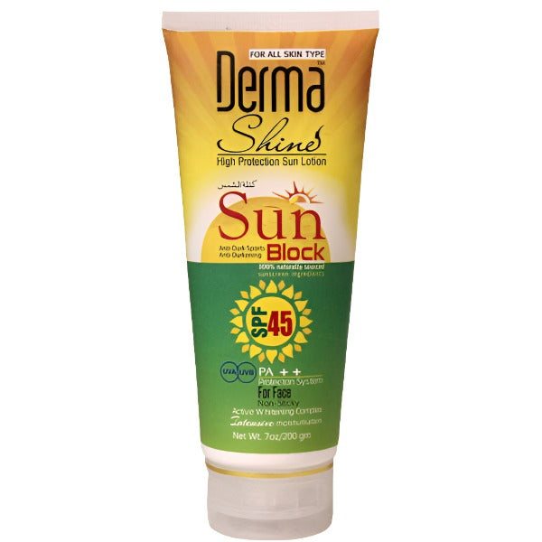 Derma Shine Sun Block SPF 45 200 mg