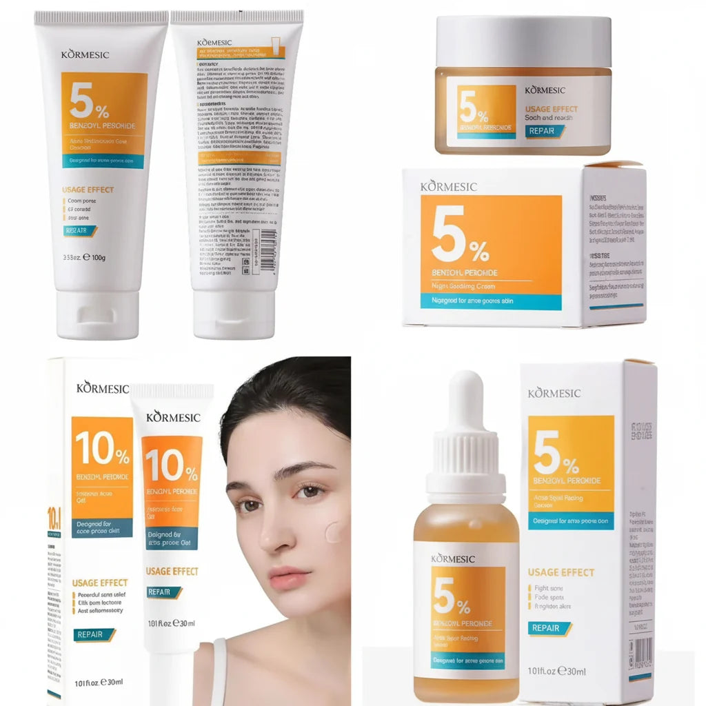 Kormesic Ultimate Acne Clearing Skin Repair - 4 Piece Kit