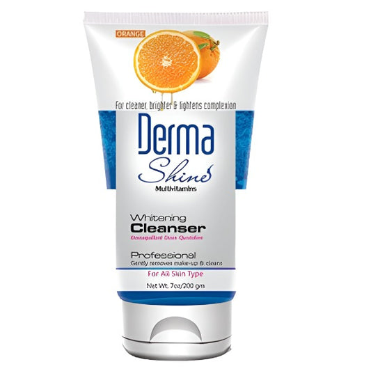 Derma Shine Whitening Cleanser 200g Orange