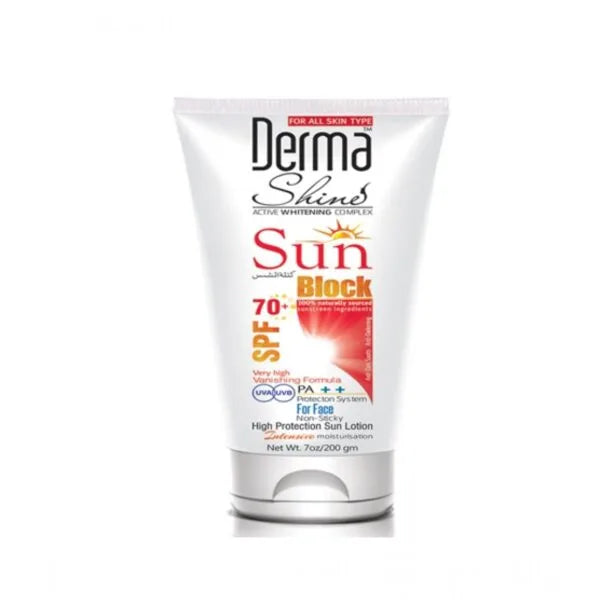 Derma Shine Sun Block SPF 70 200ml