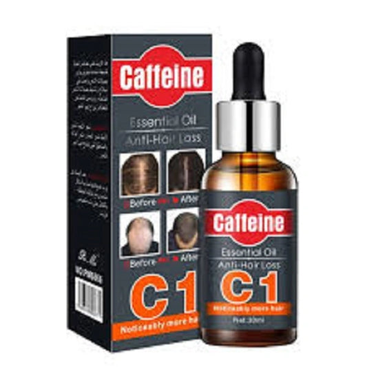 Caffeine C1 Anti Hair Loss Essential Oil For Men &amp; Women - 30 ml