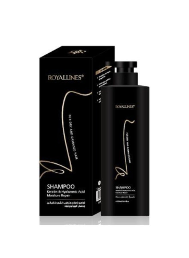 Keratin & Hyaluronic Acid Moisture Repair Shampoo 500 ml