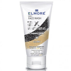 Elmore Charcoal & Clay 2x Whitening Daily Face Wash 75 ML
