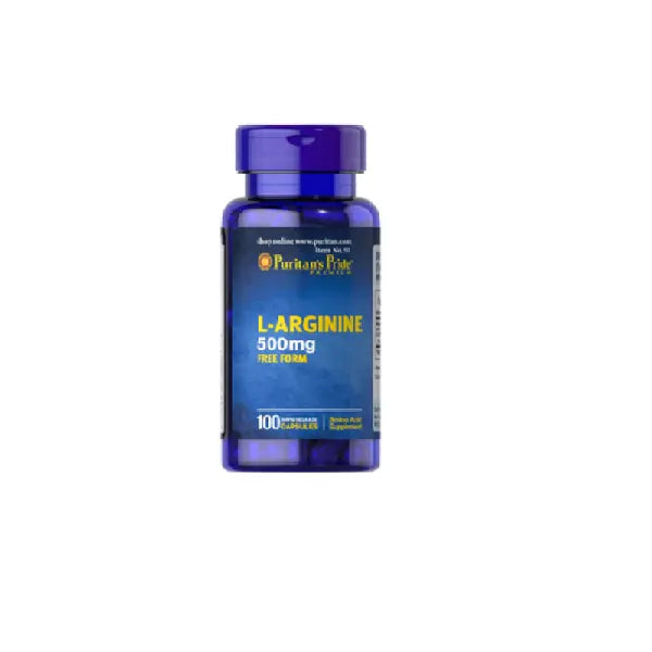 Puritan's Pride L-Arginine 500 mg 100 Ct