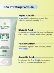 Full Body Glow Lotion (Lightens & Hydrates)