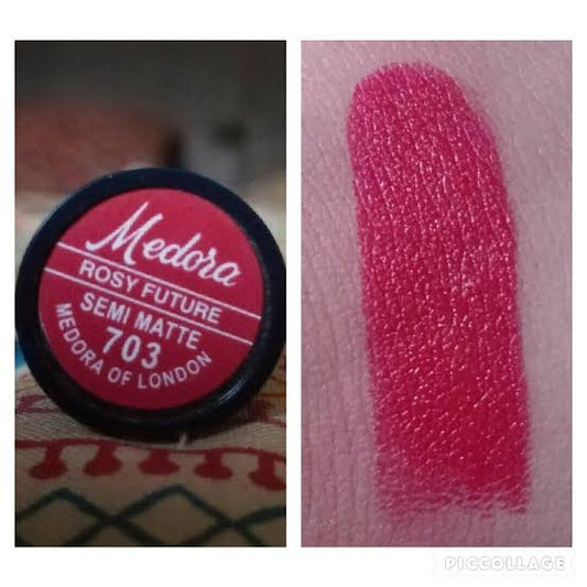 Medora Lipstick Semi Matte Rosy Future 703