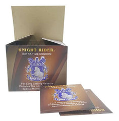 Knight Rider Extra Time Condoms - 12 Piece