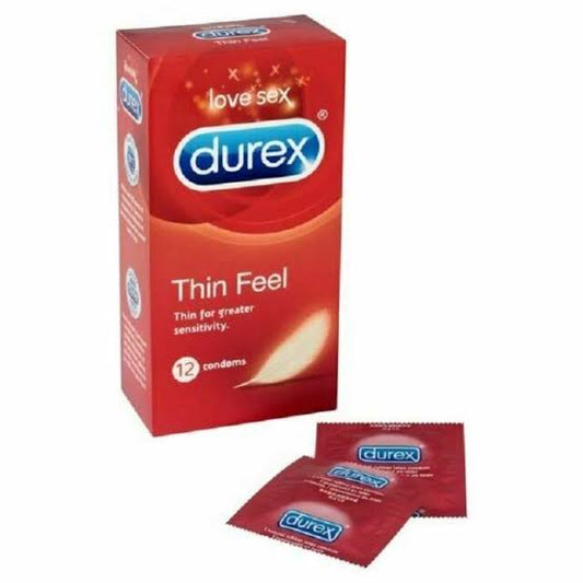 Durex Thin Feel Delay Condoms 12 Pieces