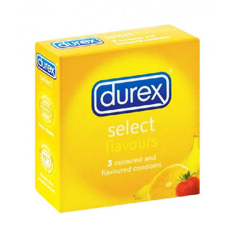 Durex Select 3 Flavours Condoms 3 Pieces
