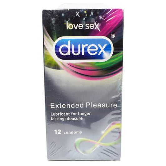 Durex Love Extended Pleasure 12 Condoms (Lubricated & Dotted)