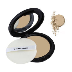 Christine Oil & Shine Control Compact Powder Ivory 910