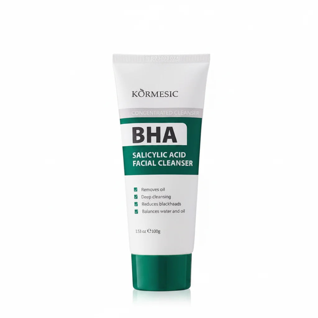 KORMESIC Remove Oil and Reduces blackheads Sylisylic Acid Facial Cleanser - 100g