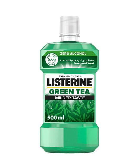 Listerine Mouthwash Green Tea 500ml