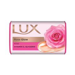 Lux Rose Glow Vitamin E + Glycerin Soap Bar, 128g (3 pcs)