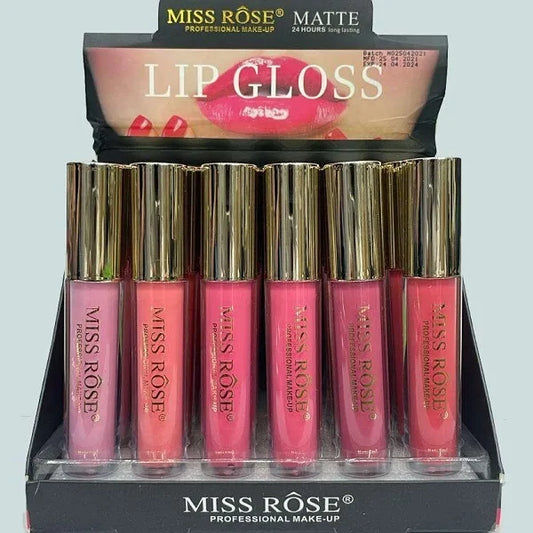 miss rose lip gloss set