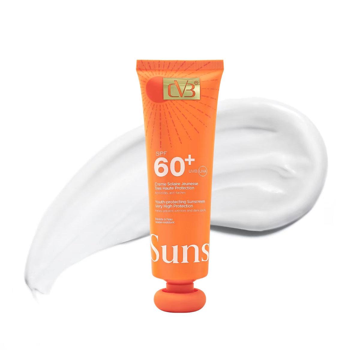 Cvb Sunscreen SPF S0+++ UVB UVA Youth-protecting sunscreen very protection wrinkles and Dark Spots c-240C