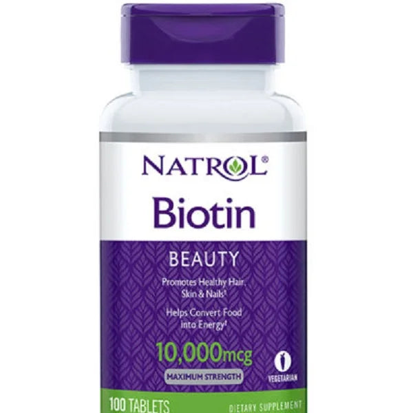 Natrol Biotin Tablet 10000 MCG 100 Tablets