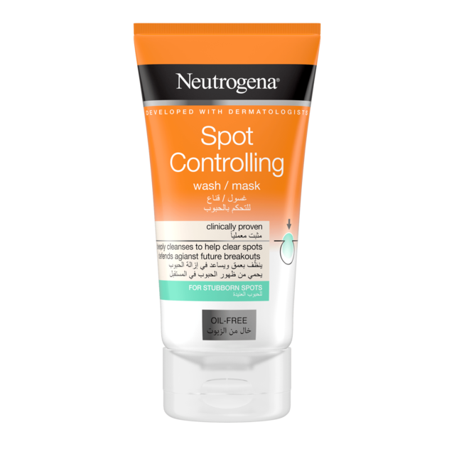 Neutrogena Spot Controlling 2-in-1 Face Wash Mask 150ml