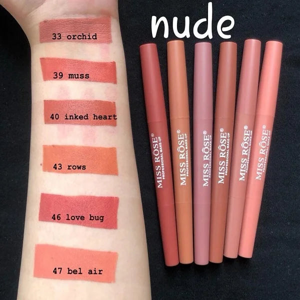 miss rose nudes lipsticks