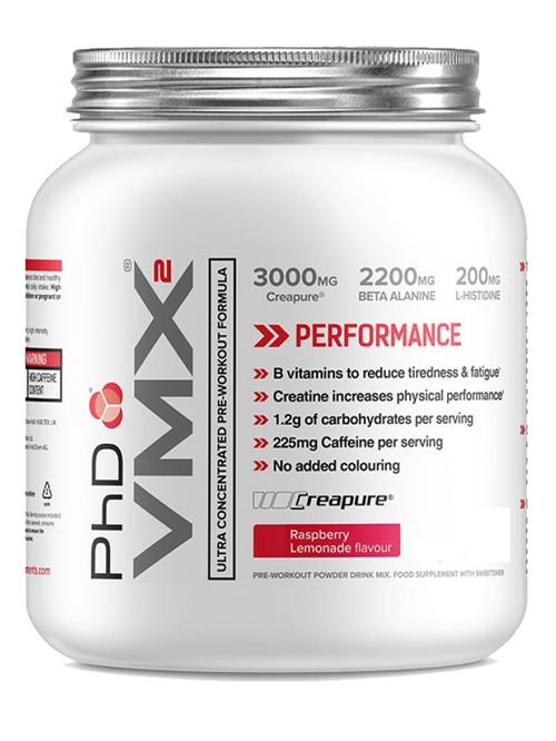 PhD VMX2 Performance Raspberry Lemonade 200 Grams