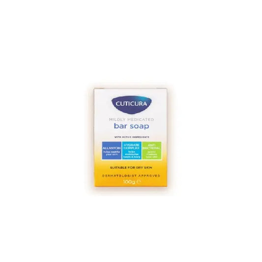 Cuticura Mildly Medicated Bar Soap, 100g