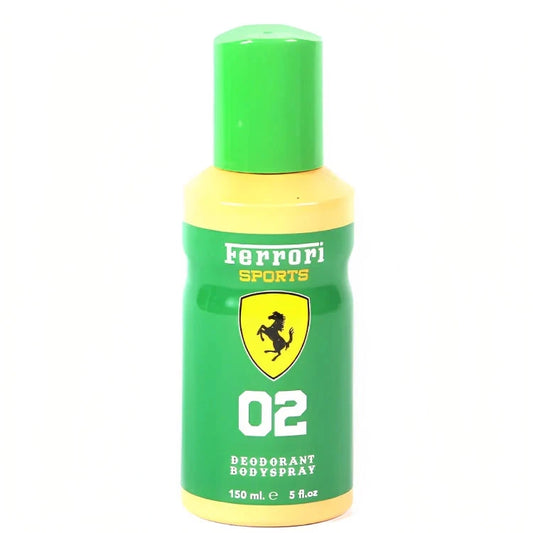 Ferrari Sports 02 Deodorant Body Spray 150 ML