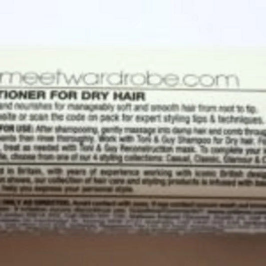 Toni & Guy Nourish Conditioner for Damaged Hair 250 ML