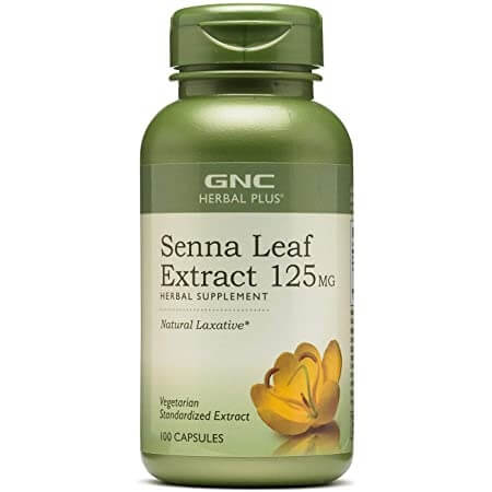 GNC Herbal Plus® Senna Leaf Extract 125mg 100 Capsules