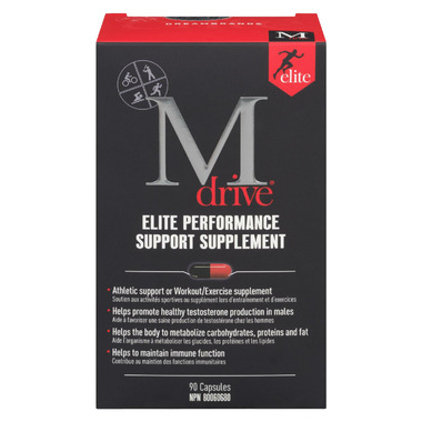 GNC M Drive Elite Testosterone Support (90 Capsules)