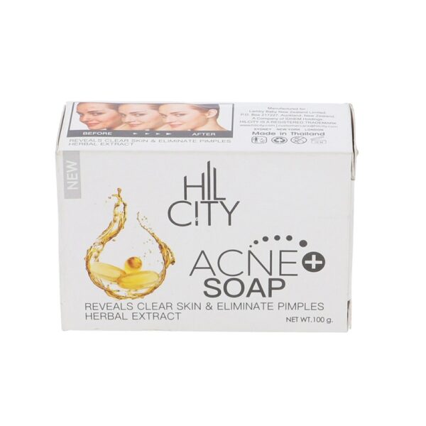 Hil City Acne Soap Reveals Clear Skin & Eliminate Pimples Herbal Extract