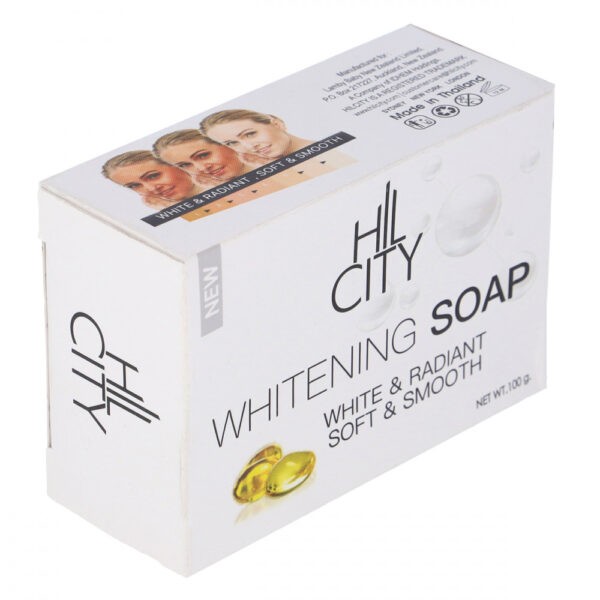 Hill City Whitening Soap White & Radiant Soft &Smooth 100g