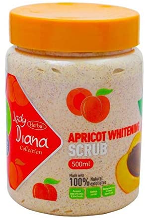 Lady Diana Apricot Whitening Scrub 500 ml
