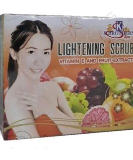 K Brothers Lightening Scrub With Fruits Extract