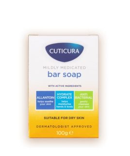 Cuticura Mildly Medicated Bar Soap, 100g