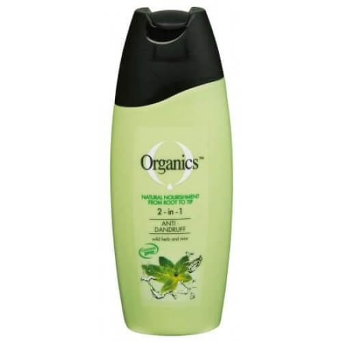 Organics Natural Anti Dandruff 2 in 1 Mint And Herbs Shampoo