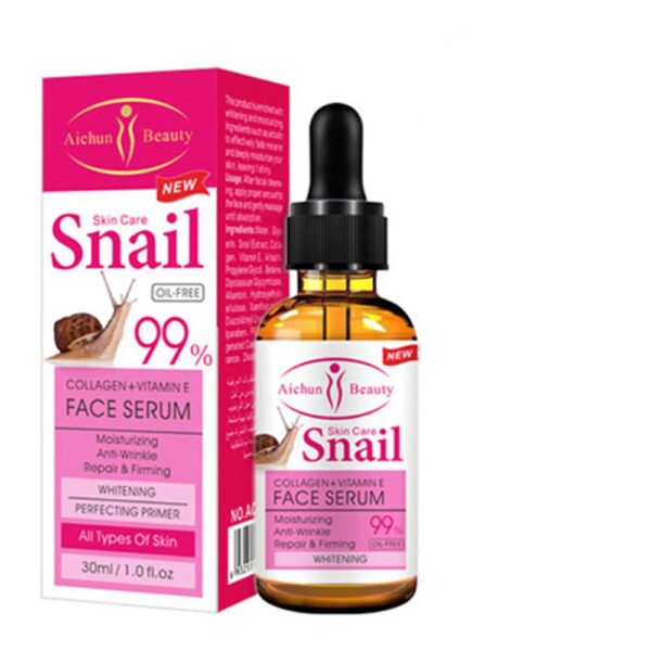AICHUN BEAUTY 99% Vitamin E Collagen Snail Face Serum 30ML