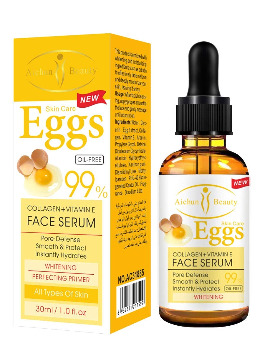 AICHUN BEAUTY 99% Vitamin E Collagen Egg Face Serum