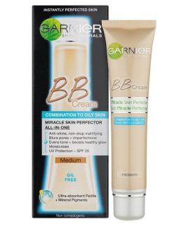 Garnier BB Cream Miracle Skin Perfector for Oily to Combination Skin Medium 40 ML