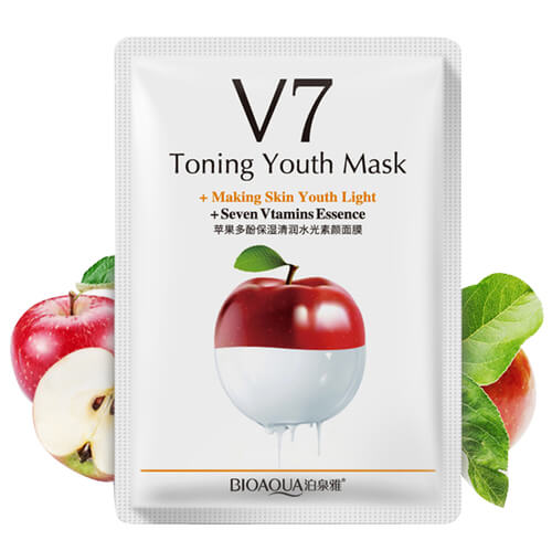 Bioaqua Toning Youth Mask V7 (Apple)