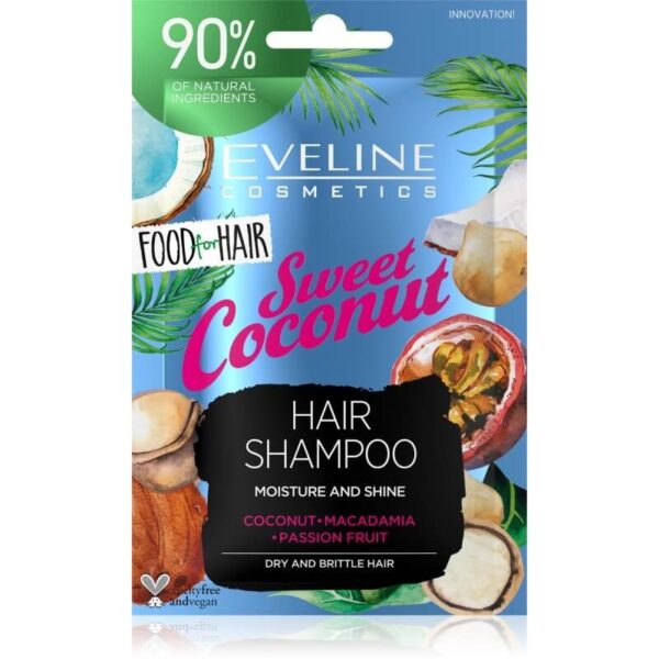 Eveline Food For Hair Sweet Coconut Hair Shampoo 20 ml