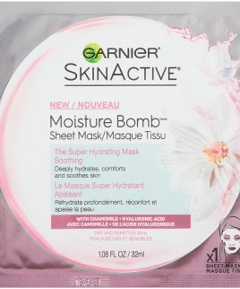 Garnier Skin Active Moisture Bomb Super Hydrating Soothing With Chamomile
