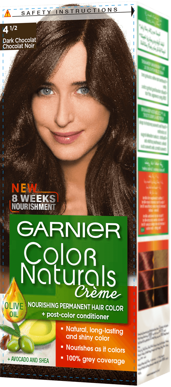 Garnier Color Naturals Hair Color Creme Dark Chocolate 4 1/2 Price In Paistan Manmohni.pk
