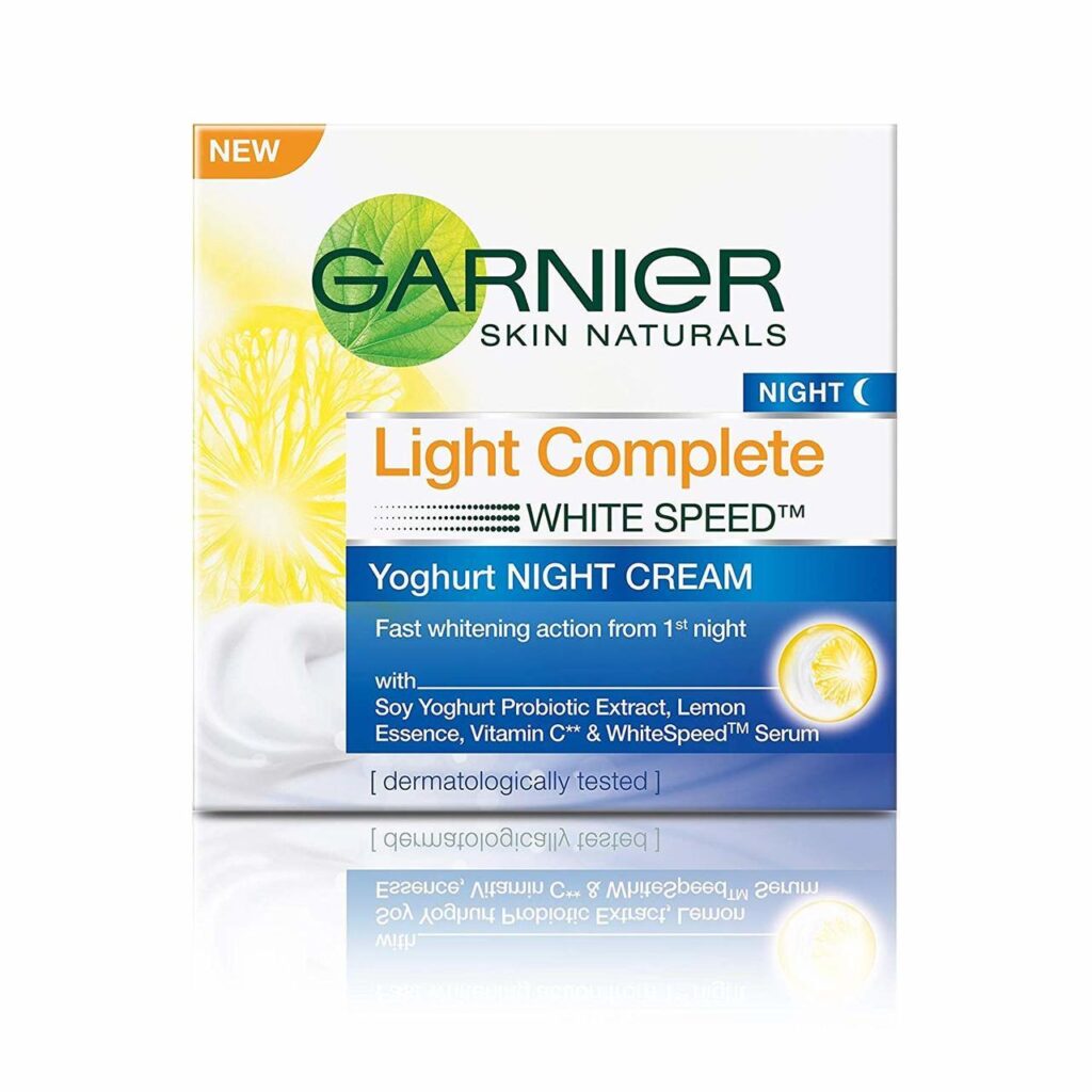 Garnier Light & Radiant Yoghurt Night Cream