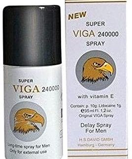 SUPER VIGA 240000 EXTRA STRONG DELAY SPRAY FOR MEN WITH VITAMIN E